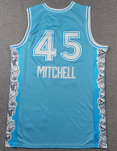 Nouvelle saison 45 <span class=keywords><strong>Donovan</strong></span> <span class=keywords><strong>Mitchell</strong></span> Maillots de basket-ball de haute qualité pour hommes, broderie de qualité supérieure, édition City - Product Image 6