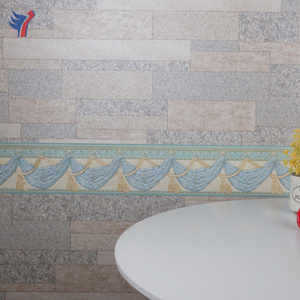 Papel de vinilo de PVC de fácil aplicación, autoadhesivo, estampado de pared, borde - Product Image 6