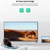 Adaptador UGREEN USB C Hub para MacBook con 4K-HDMI Thunderbolt 3 100W Power Delivery Lector de tarjetas SD TF y 2 puertos USB 3,0