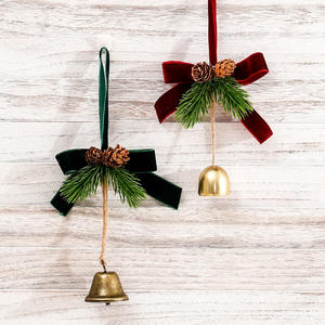 Adornos Colgantes, Campanas, Piñas, Decoraciones para Puertas de Casa, Ambiente Festivo, Decoración de Escenas, Adornos Pequeños para Árboles de Navidad - Product Image 3