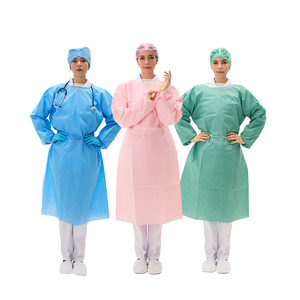 Vật tư y tế áo choàng y tế consommable áo choàng dùng một lần cho bệnh viện - Product Image 2