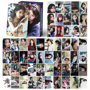 Tarjeta fotográfica <span class=keywords><strong>Kpop</strong></span> 55 unids/caja <span class=keywords><strong>IU</strong></span> Lomo tarjeta <span class=keywords><strong>Kpop</strong></span> Photocard - Product Image 1