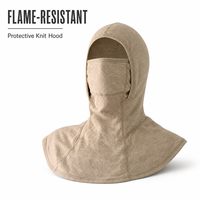 Capuche ignifuge résistante à la chaleur en Nomex/Protex/Tencel, avec joint élastique renforcé, design ergonomique, sécurité incendie