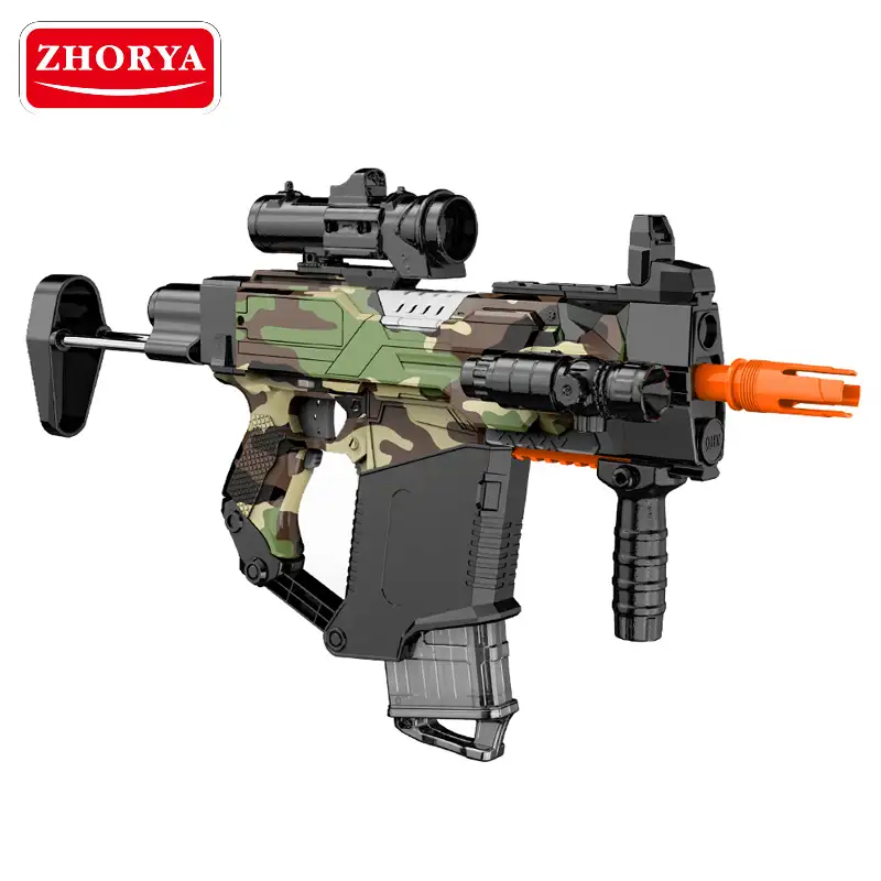 Zhorya DIY çıkarılabilir montaj Eva mermi oyuncak MK5 tabanca yumuşak kurşun oyuncaklar köpük Airosoft Ar hava tabancası silahlar oyuncaklar