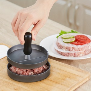 Stampo per Hamburger in Metallo e Pressa per Carne, Stampo per Ripieni da Cucina Domestica, Scatola Colorata Inclusa - Product Image 4