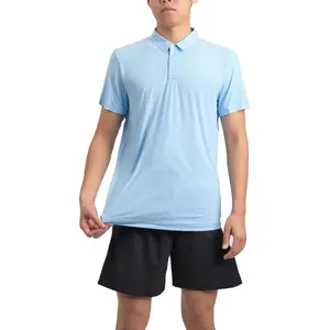 제조 니트 면 골프 의류 남성용 폴로 티셔츠 OEM 패션 골프 의류 골프 의류 남성 압축 셔츠