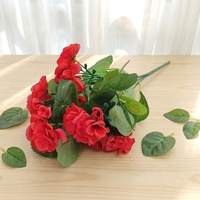 Panier de fleurs de cérémonie d'ouverture, bouquets sur pied pour mariage, haute simulation, accessoires de décoration intérieure pour photographie d'ambiance, en stock