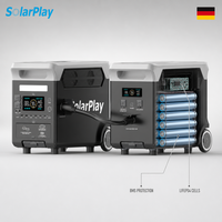Station d'alimentation solaire domestique portable Solarplay Q3600 PRO Master Unit 3600W 3840Wh avec batterie Lifepo4