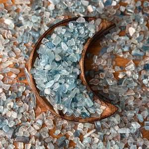 Piedras de Aguamarina Pulidas al por Mayor, Cristales Naturales Curativos, para Decoración del Hogar - Product Image 1