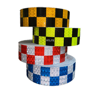 Miglior nastro riflettente nastro riflettente nastro riflettente di sicurezza in PVC con Logo personalizzato a basso prezzo