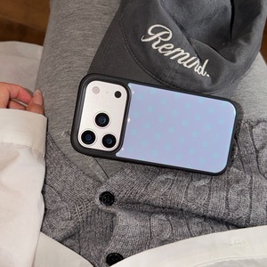 Custodia per telefono da ragazza IMD a pois per <span class=keywords><strong>iPhone</strong></span> 17 Pro Max 16 15 14 Pro, simpatica custodia IMD a pois - Product Image 4