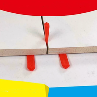 Clip et cale de nivellement de carreaux de 3,0 mm avec base épaissie, entretoises de carreaux de 15-25 mm d'épaisseur, système de nivellement de carreaux multi-tailles et couleurs