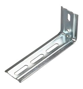 Soporte en L de chapa metálica personalizado, esquina ranurada, corte láser, doblado, acero galvanizado, placa de montaje ajustable - Product Image 6