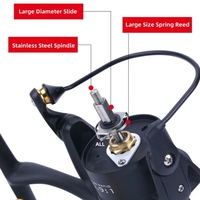 Lurekiller 35kg Max Drag Metal Spinning Reel SW6000H SW10000H Saltwater Surf Casting 550g 5.8:1 Heavy Duty