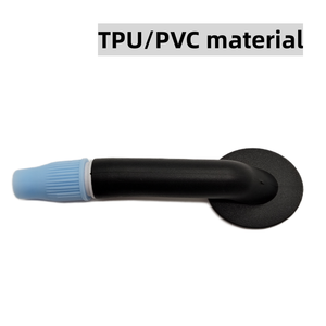 Vente en gros directe Tpu/Pvc noir de qualité alimentaire soufflage buccal <span class=keywords><strong>gonfleur</strong></span> de tube oral avec valve pivotante pour bouée de sécurité de natation - Product Image 4