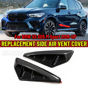 ฝาครอบช่องระบายอากาศด้านข้างสำหรับรถยนต์, ใหม่คาร์บอนไฟเบอร์สำหรับ X5 BMW G05 M สไตล์สปอร์ต2019-up MP - Product Image 1
