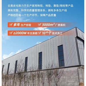 Shengxi Faux Fur Rug Oval Animal Print Non-Slip Modern Area Rug For Living Room <b>Sofa</b> Chair <b>Floor</b> Mat - Product Image 4