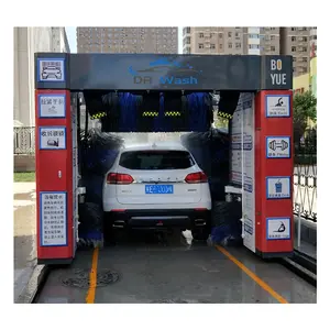 Cheap Price Full Automatic Car Wash Machine Rollover Washing Station With Wheel Brush