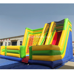 Centro de Entrenamiento Público, Muro de Escalada Inflable, Castillo Hinchable con Tobogán <span class=keywords><strong>para</strong></span> Niños y <span class=keywords><strong>Adultos</strong></span>, Casa de Brinco, Trampolín - Product Image 6