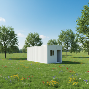 Maison conteneur extensible préfabriquée sur mesure 20 pieds 40 pieds, maison pliante extérieure préfabriquée pour la construction immobilière - Product Image 1