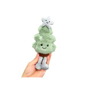 Boneka Gantungan Pohon Natal Seri Natal Seru Inggris, Isi Kapas PP, Unisex untuk Anak-Anak - Product Image 5