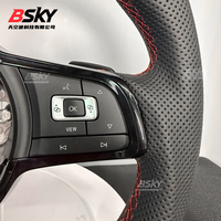 Volant en cuir perforé pour Volkswagen MK7 Golf 7 GTI Passat Polo Scirocco 2014-2018 GTD GTS GTE GLI R-Line R CC MK6