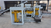 Machine à fabriquer des briques en béton à partir de cendres volantes QT4-15, machine à fabriquer des briques entièrement automatique, ligne de production de blocs
