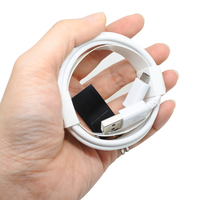 Cable DE DATOS Micro Usb para teléfono móvil Samsung S4 Note4 2.4A blanco 1M 1,5 m