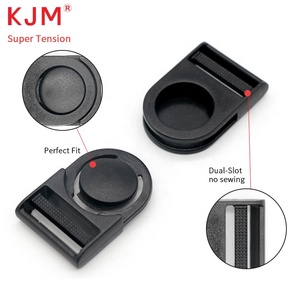 Hebillas de cierre de mosquetón de plástico de 20 mm, resistentes, de seguridad, ajustables, impermeables, giratorias, con liberación lateral, para mochila - Product Image 4