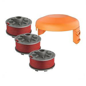 Repuestos para Cortacésped, Bobina de Hilo para Recortadora, Paquete de 8, 5364-20, Bobina de 1.6mm/20FT, Cubierta 5328-20 para Gardena Turbo SmallCut Art 2401 - Product Image 4