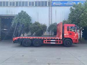 Remorque <span class=keywords><strong>à</strong></span> plateau neuve, capacité de charge de 25 tonnes, moteur diesel, adaptée aux excavatrices, aux camions de remorquage, aux camions <span class=keywords><strong>à</strong></span> plateforme, etc. - Product Image 3