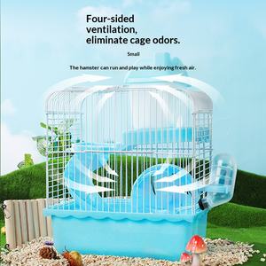 Grande cage pour hamster 47 - Kit complet de luxe pour hamster syrien - Fournitures pour petite maison d'animaux - Product Image 2