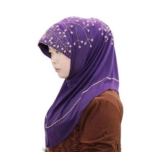 Nouveau Foulard Musulman Perlé Fait Main en Perles Malaisiennes Haut de Gamme pour Femme – Vente en Gros - Product Image 1