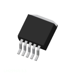 TO 263 6, D2PAK (5 ขา + แท็บ), TO 263BA LM2596R-3.3 ไอซีจัดการพลังงาน (PMIC) ไอซีแท้ REG BUCK 3.3V 3A TO263 5L ไอซีรวมวงจร - Product Image 1