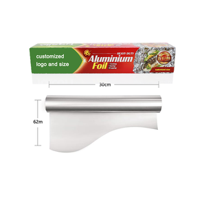 กระดาษฟอยล์อลูมิเนียมสีเงินแบบม้วนพร้อมพื้นผิวหล่อลื่น - Product Image 4