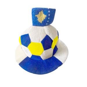 Chapeau de supporter de football en polyester durable, taille unique, idéal pour les matchs de football – Vente en gros à prix réduit - Product Image 6