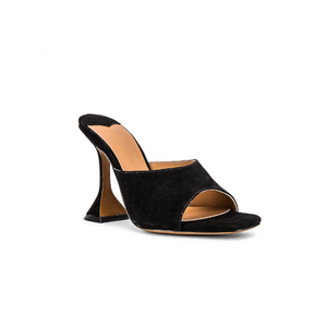 New Fashion Med square Heel Easy-wear Daily Wear <strong>Ladies</strong> <strong>Slipper</strong> Sandal Women <strong>Mules</strong> - Product Image 2