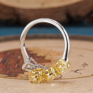 Bagues en diamant de haute joaillerie conçues pour offrir un mélange parfait d'élégance intemporelle, de design moderne et d'une qualité supérieure étincelante - Product Image 3