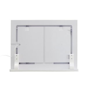 Blanco grande escritorio Hollywood espejo <span class=keywords><strong>con</strong></span> <span class=keywords><strong>bombillas</strong></span> <span class=keywords><strong>de</strong></span> luz maquillaje <span class=keywords><strong>tocador</strong></span> grande - Product Image 3