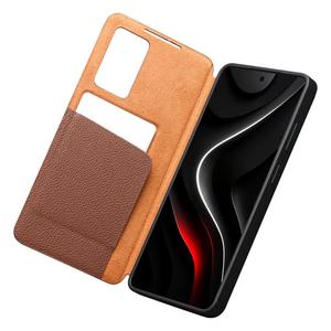 Étui de téléphone <span class=keywords><strong>en</strong></span> <span class=keywords><strong>cuir</strong></span> véritable magnétique résistant aux chocs et à la poussière <span class=keywords><strong>pour</strong></span> Samsung Galaxy S26 Ultra 5G - Product Image 4