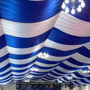 Fabric Canopy <strong>Ceiling</strong> <strong>Drape</strong> for Wedding Hall Tents Hanging Decoration for Wedding and Party Events - Product Image 4