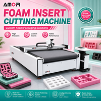 Machine de découpe CNC pour emballages en mousse avec système de couteau numérique