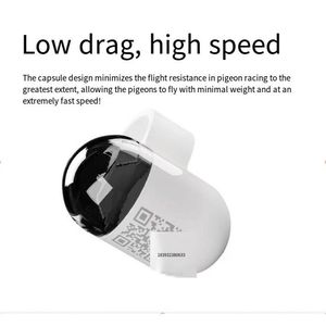 Rastreador GPS para entrenamiento de palomas de carreras Parrots Trackr, anillo de plástico con chip y posicionamiento en tiempo real, Bluetooth/WiFi, resistente al agua IP68 - Product Image 1