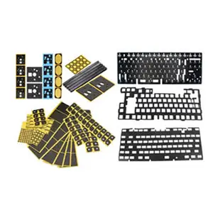 Casing pelat Keyboard mekanis poron busa sakelar Poron bantalan stiker gasket suara meningkatkan busa Poron