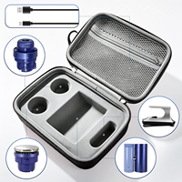 Boîte de rangement portable étanche en EVA avec fermeture éclair, étui rigide antichoc pour cartes à collectionner avec mousse moulée
