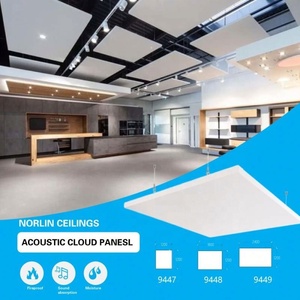 Panel <span class=keywords><strong>Acústico</strong></span> Decorativo Dego Cloud para Techos, Paneles de Pared y Revestimientos, Reduce el Ruido - Product Image 3