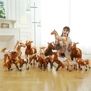 Juguete de Peluche con Forma de Caballo Pequeño, Artículo Decorativo, Lindo Juguete de Caballo Pequeño, Decoración para el Hogar, Regalo para Festivales, Admite Venta al por Mayor - Product Image 1