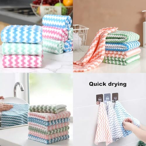 Paño de Cocina de Microfibra Super Absorbente, Paño de Limpieza para el Hogar de Felpa de Coral Catiónica, Paños Secos para Cocina - Product Image 5