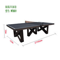Table de Ping Pong de haute qualité, Table de Tennis pliable et bon marché pour l'entraînement ou l'utilisation à domicile