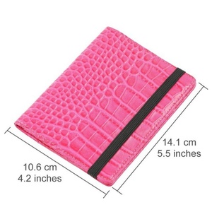 For Hot Sale US Best-selling Cork Passport Holder Crocodile Pattern Card Holder Bank Card Wallet Airline Ticket Stock - Product Image 6